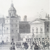 Gravure Horse guards